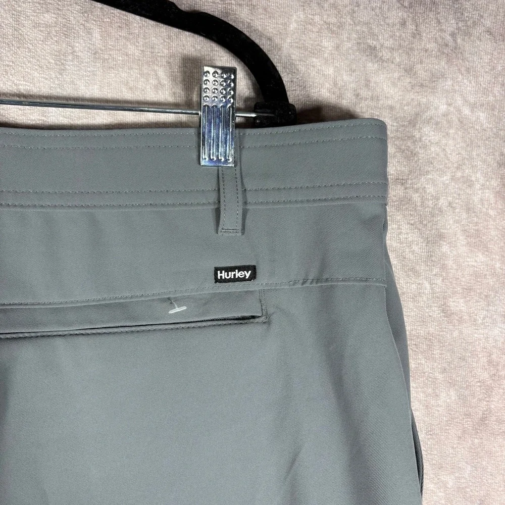Hurley Water Repellent Hybrid Performance Pants Mens Size 40X32 Gray Stretch NEW